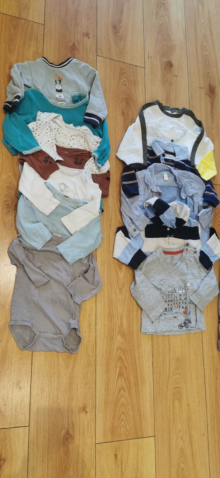 Lot vêtements hiver 12 mois