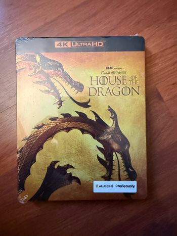 House of the Dragon Season 1 Blu-ray 4k Steelbook NEUF sous blister