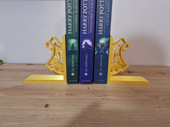 Serre livres Harry Potter blason