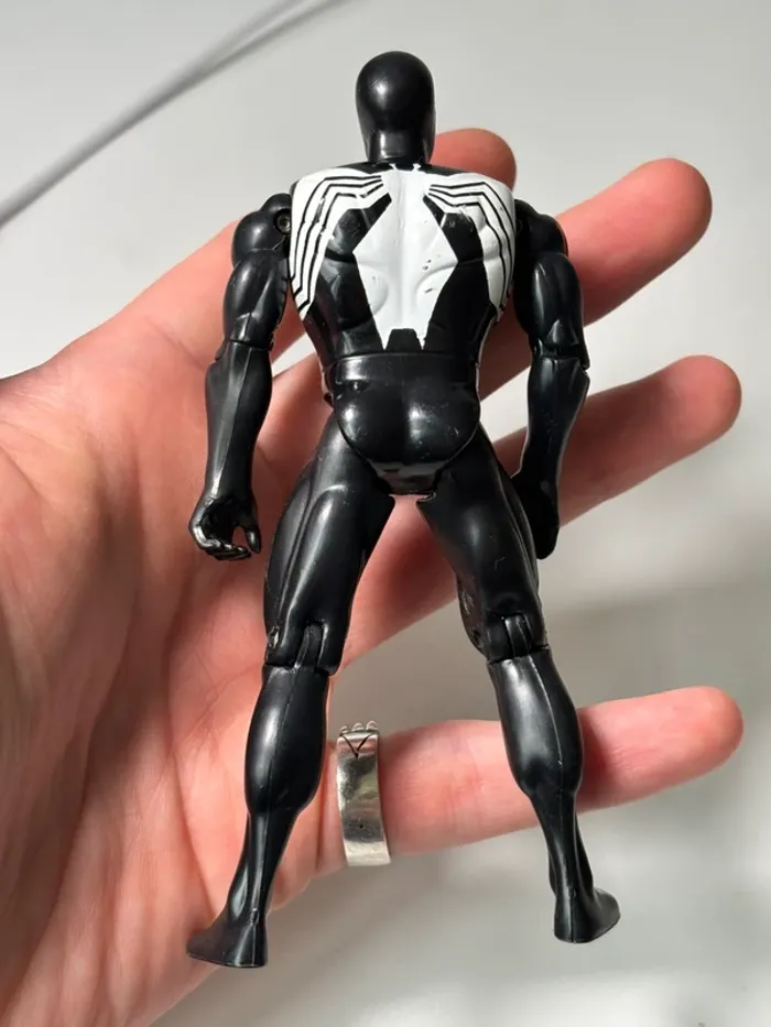 Figurine action figure vintage Spider-Man Animated Series Symbiote Toybiz - photo numéro 5