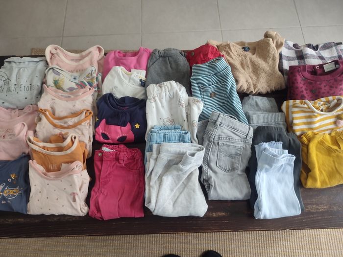 Lot 18 mois fille automne hiver