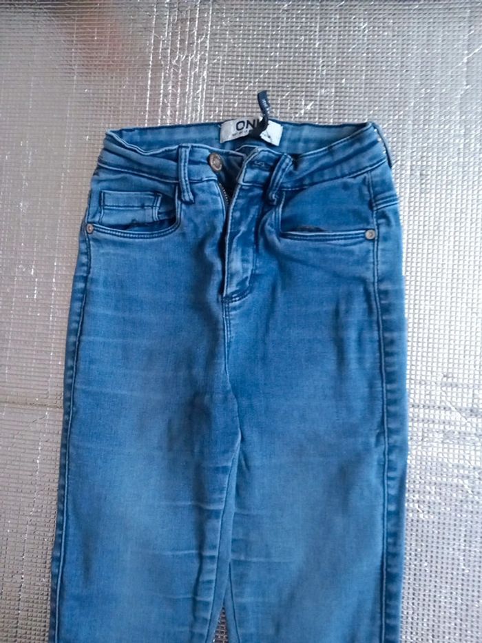 😴 Pantalon jeans slim elasthan T34 Xs - photo numéro 3