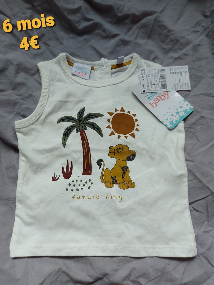 Débardeur simba roi lion
