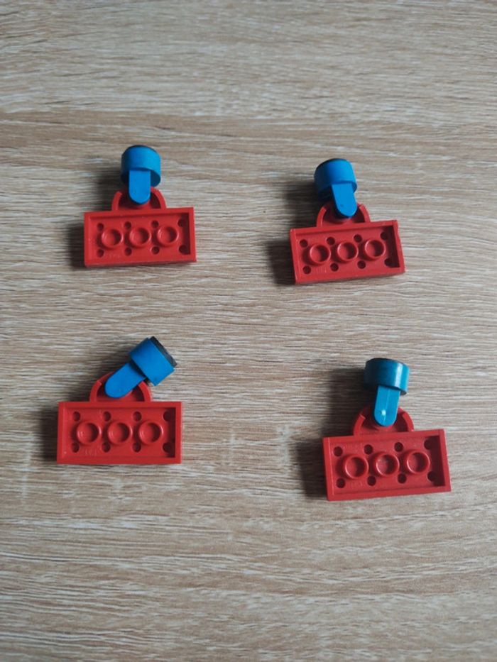 Lego train lot 4 aimants coupling - photo numéro 4