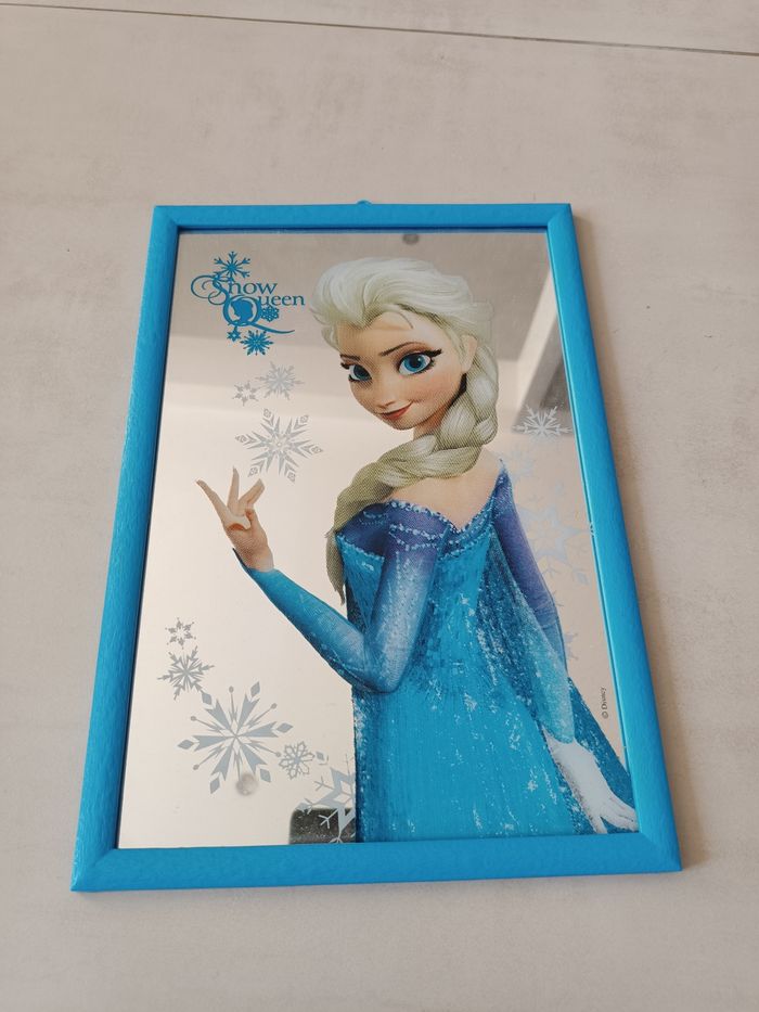 Miroir imprimé la reine des neiges