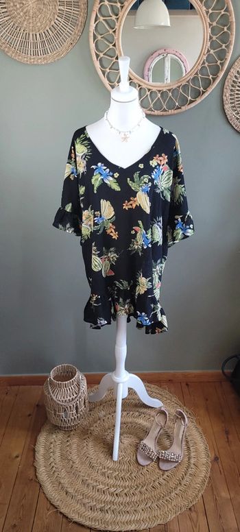 Jolie robe fluide d'été JCL Taille S/M