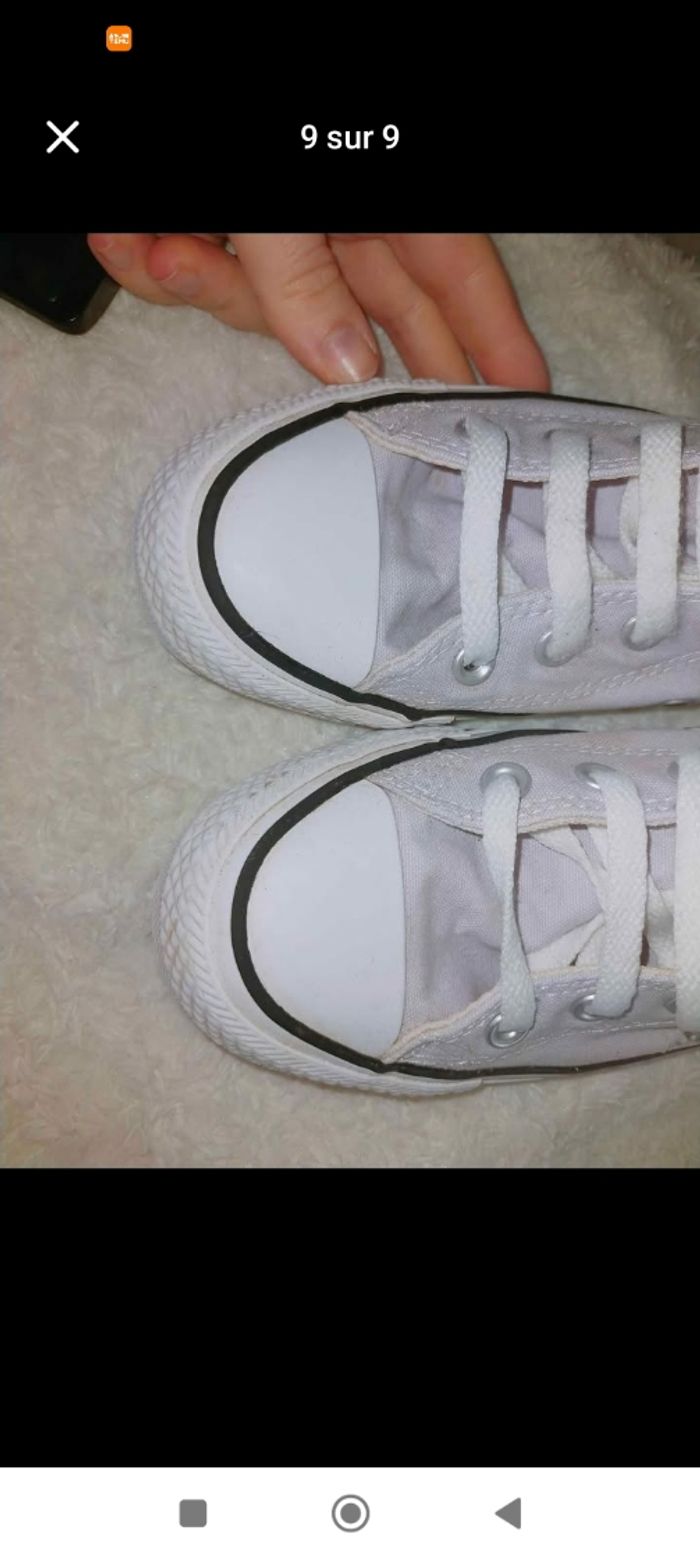 Converses taille 37 - photo numéro 5