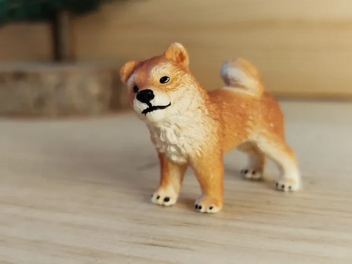 Schleich Chien Shiba inu figurine animal de compagnie