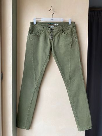 Pantalon kaki taille basse Please L