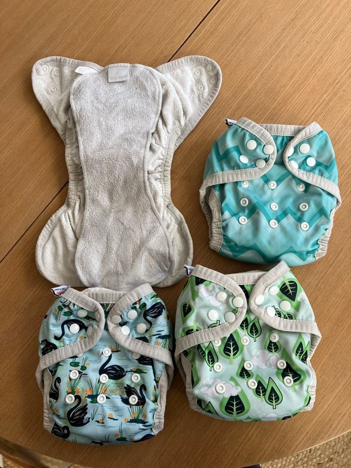 4 couches lavables TE1 bambou