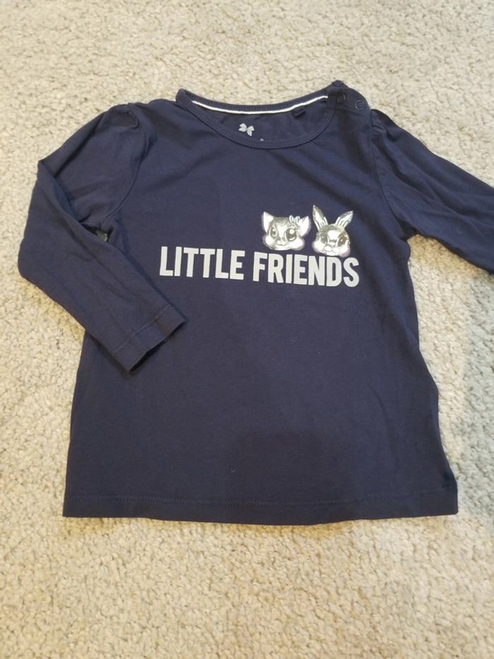 Haut fille 12-24 mois TBE