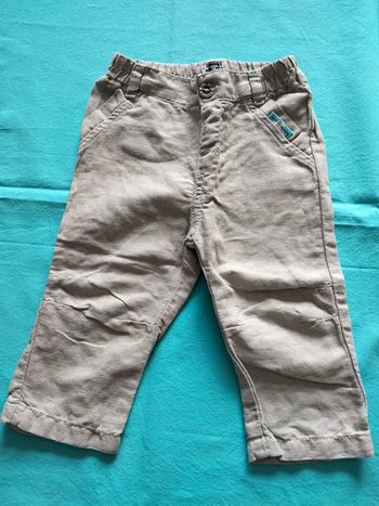 Pantalon lin 9 mois