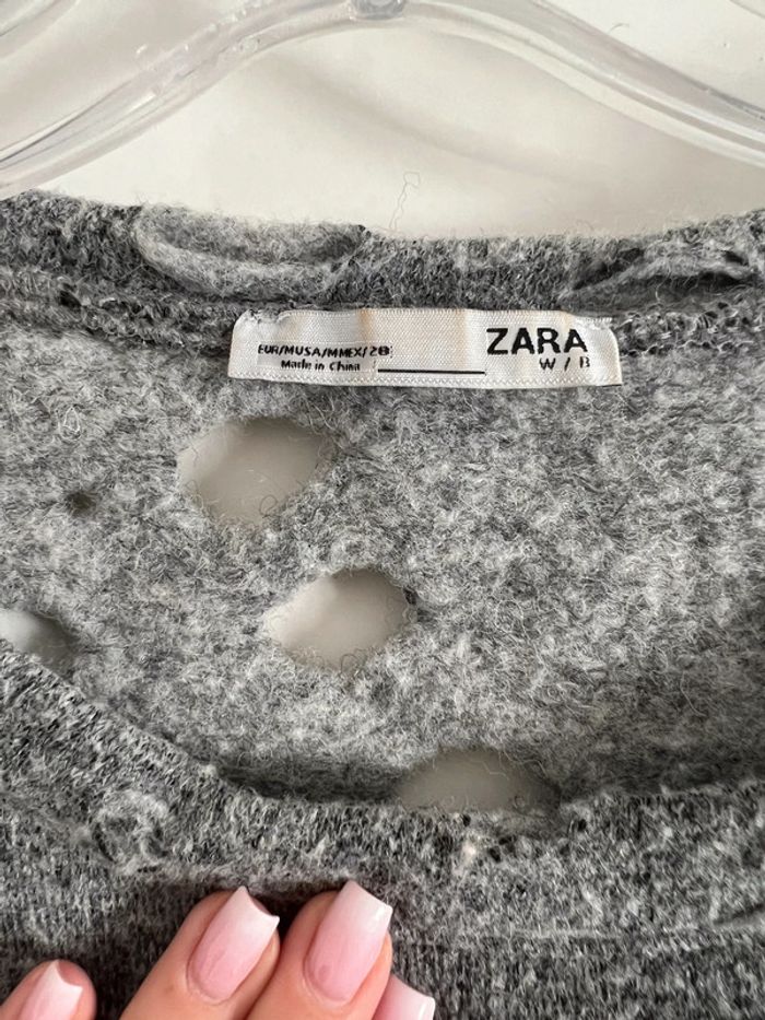 Pull Zara à trous - photo numéro 4