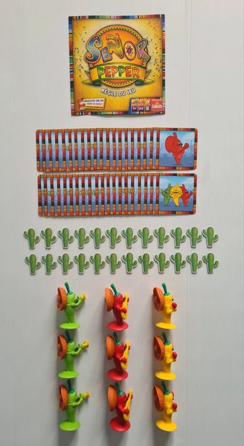 Jeu de société "Señor Pepper" complet, comme neuf, idéal pour offrir