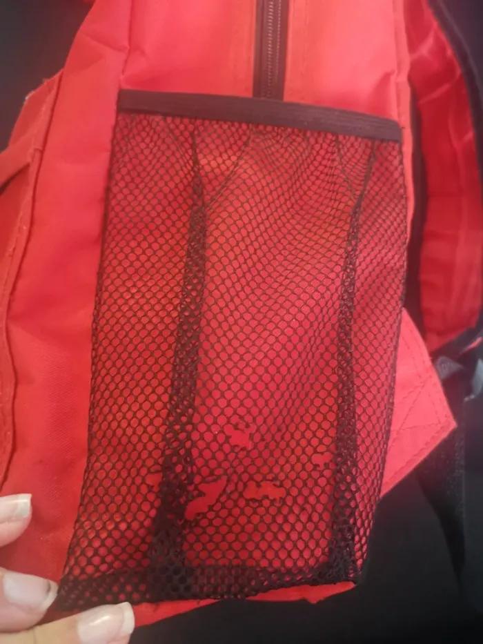 Grand sac à dos spiderman rouge - photo numéro 5
