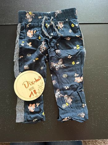 Pantalon fluide kiabi 18 mois