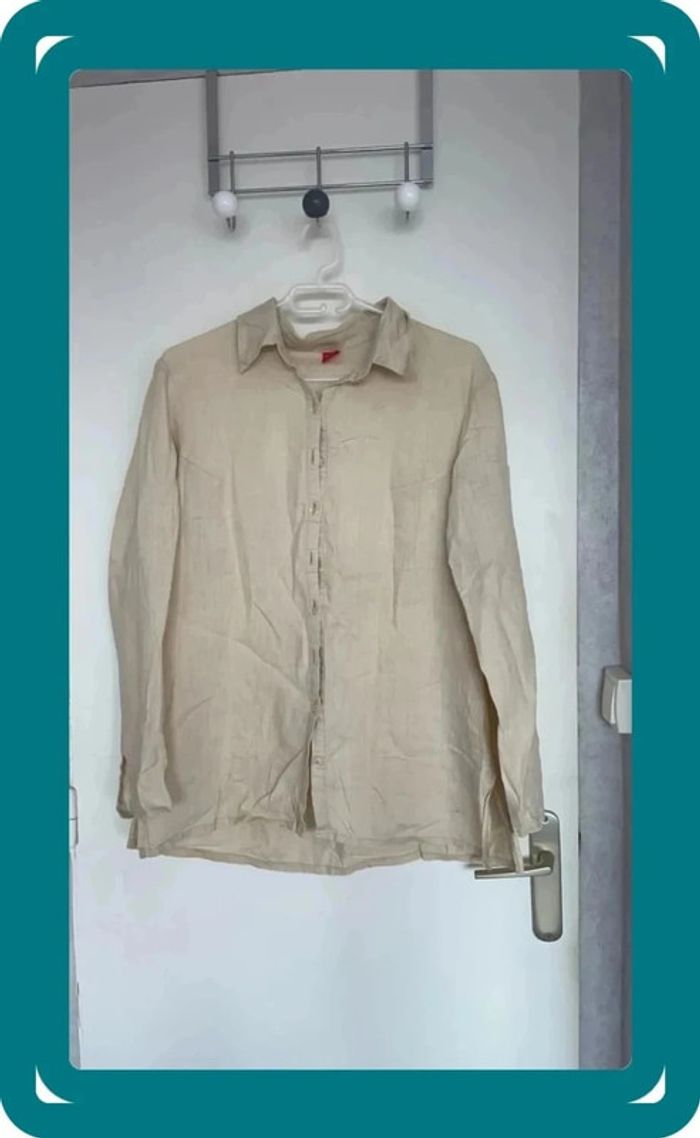 Chemise beige