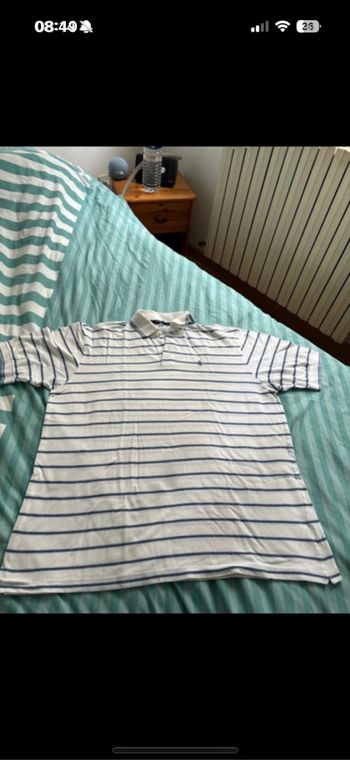 Polo à rayures