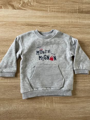 Sweat-shirt 12 mois