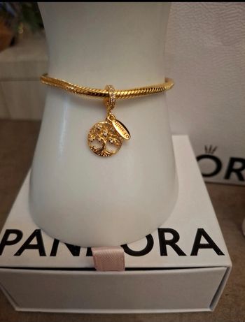 Charm  double pendentifs Arbre de vie