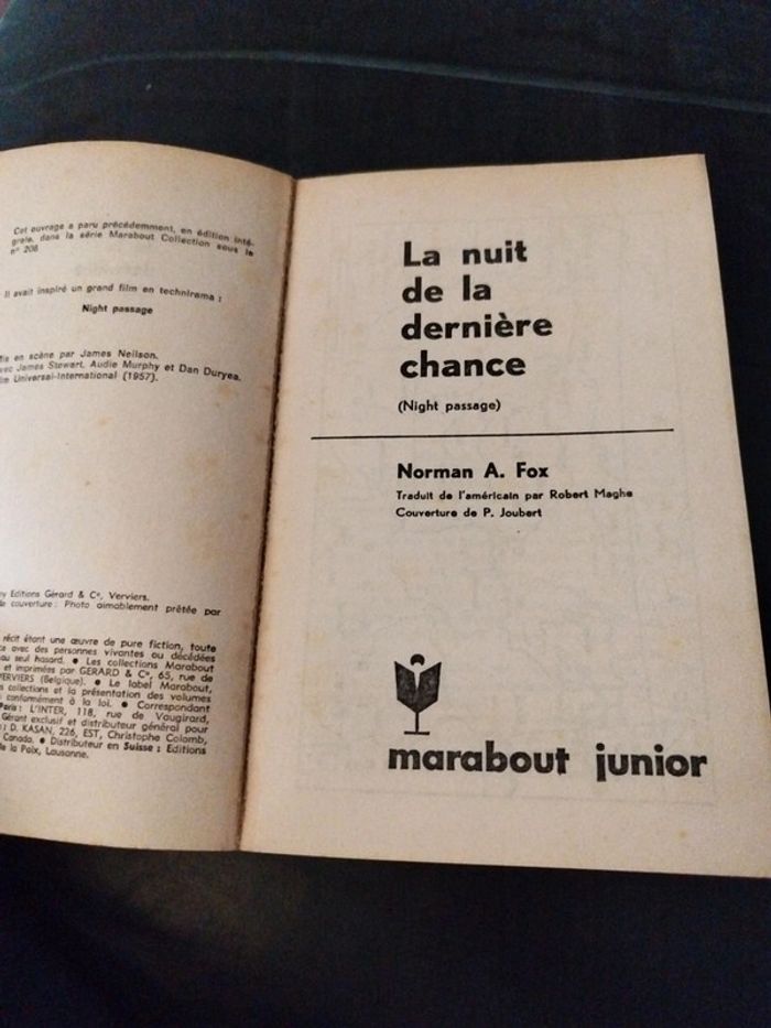 Le nuit de la dernière chance de Norman A. Fox - photo numéro 7