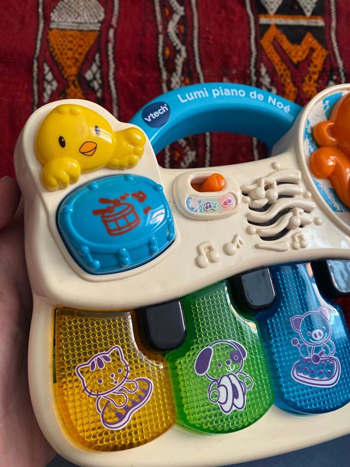 Piano bébé Vtech musiques incluses 6 mois à 36 mois - photo numéro 3