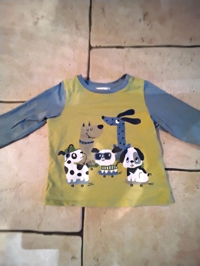 Lot de 4 t-shirts taille 24 mois