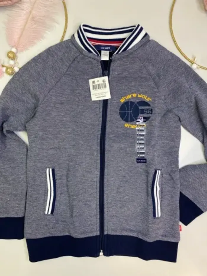Veste garçon - Teddy - neuf - Okaïdi - Taille 6 ans - photo numéro 2