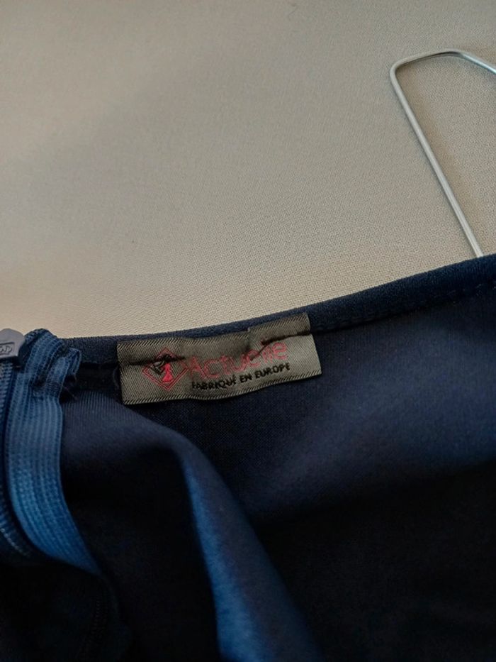 Robe chic bleue Marine Actuelle taille M 38 - photo numéro 10