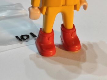 Playmobil vintage paire de chaussure botte rouge