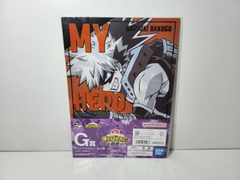 My Hero Academia Porte Document Clear File Ichiban Kuji G katsuki 22X31 Cm