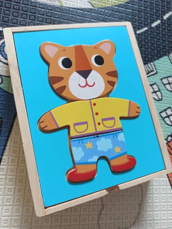 Jeu puzzle encastrable