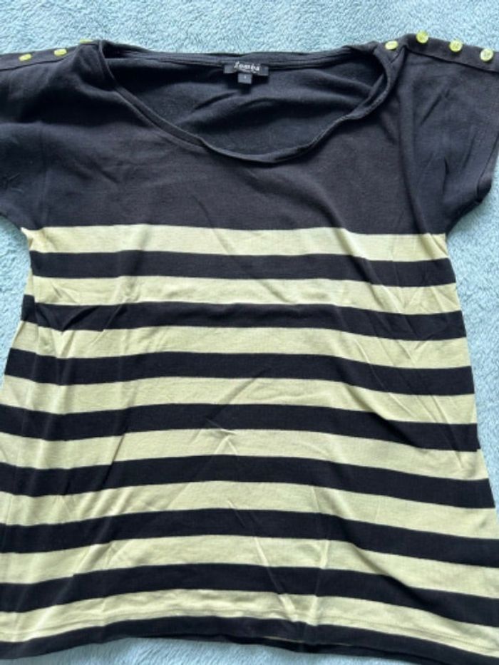T-shirt rayé léger