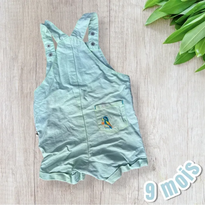 👶 Adorable salopette verte - Sergent Major - 9M 👶 - photo numéro 2
