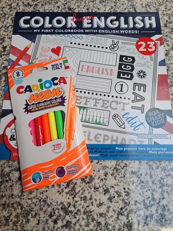 Coloriage : english