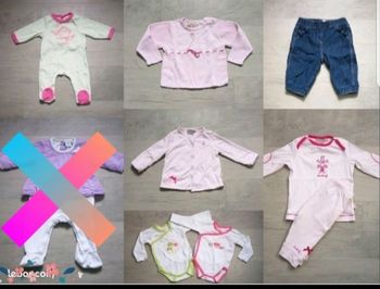 Lot bébé fille 6 mois
