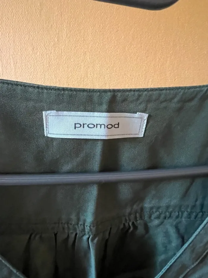 Robe courte kaki Promod T 36 - photo numéro 4