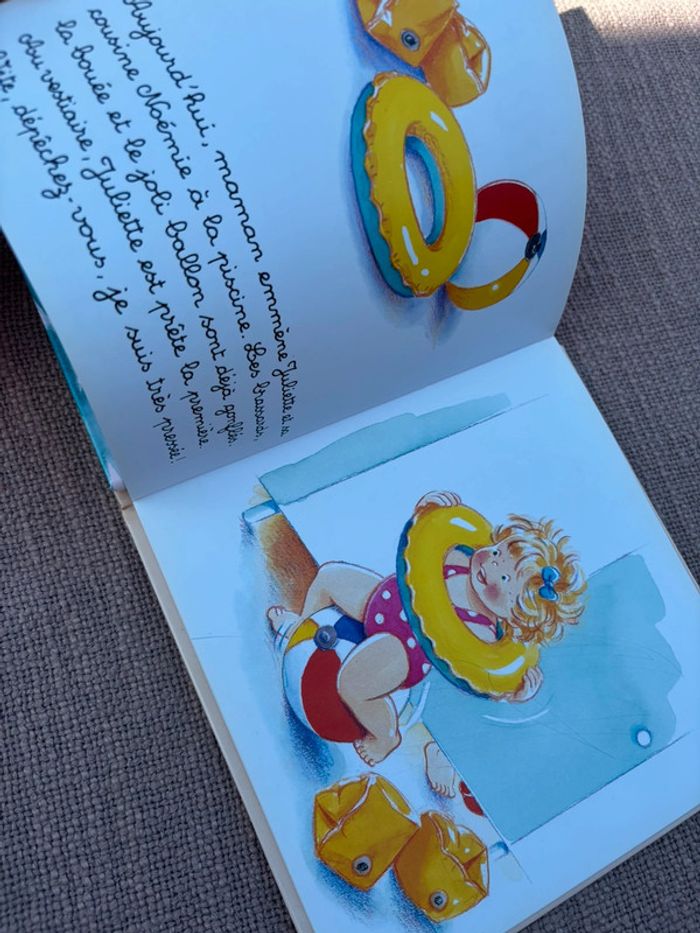 Livre Juliette à la piscine - photo numéro 2