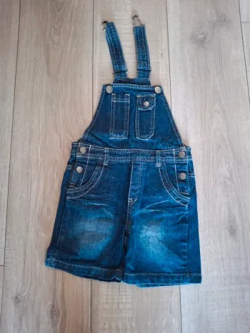 Salopette short 4 ans