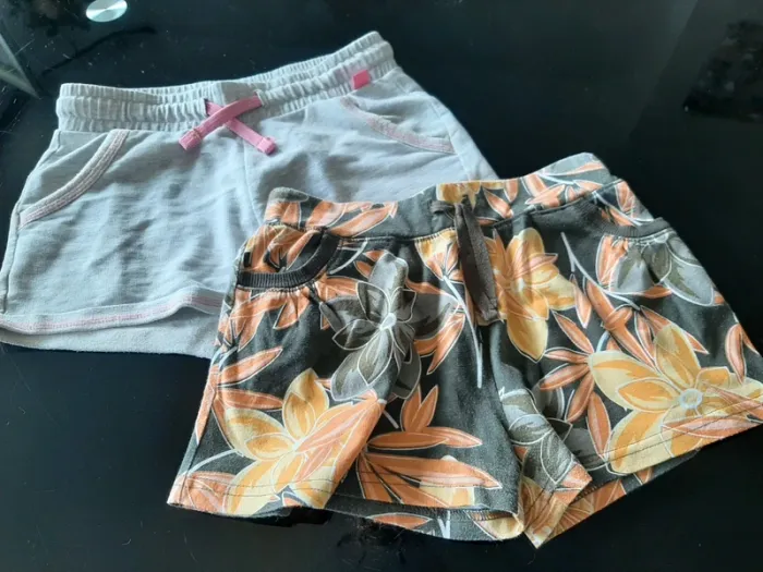 Lot de 2 shorts été