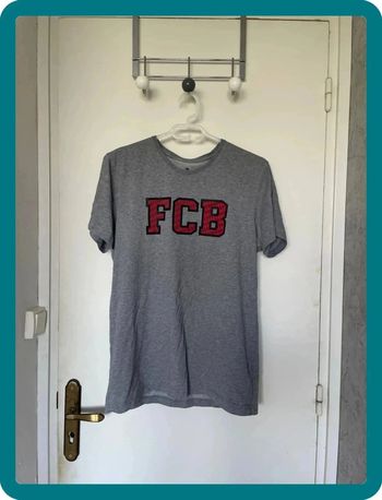 T-shirt gris fcb