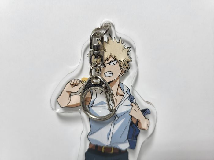 My Hero Academia Porte Clé Key Ring Stand 2d Acrylic Katsuki Bakugo - photo numéro 2