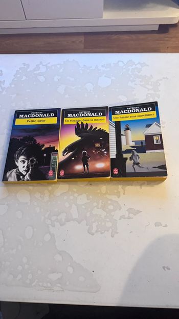 Lot de 3 romans Patricia MacDonald – Suspense garanti !