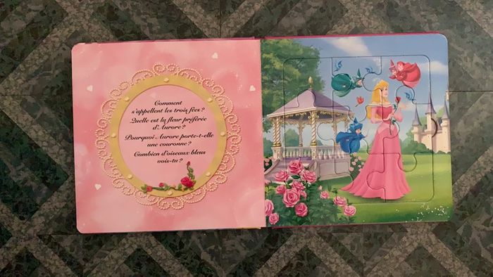 Livre puzzles princesses Disney - photo numéro 5