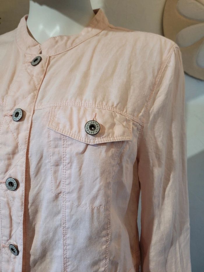 Veste chemise en lin - photo numéro 3