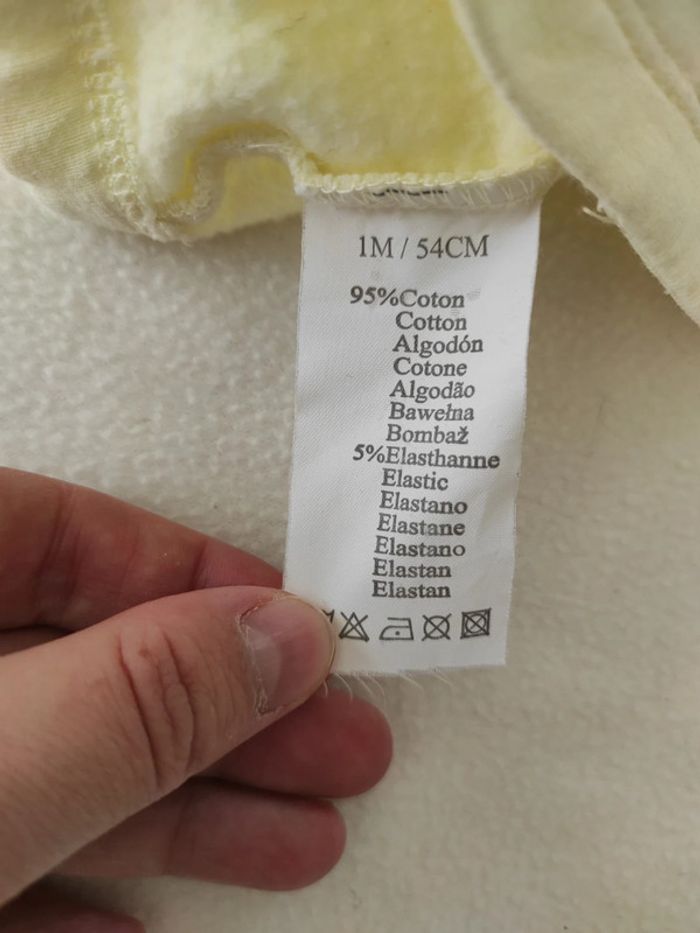 Robe jaune 1 mois - photo numéro 5