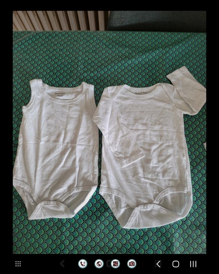 Lot de 5 bodies coton - photo numéro 2