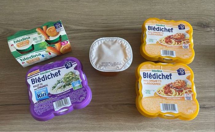 Lot de petit pots 12 mois
