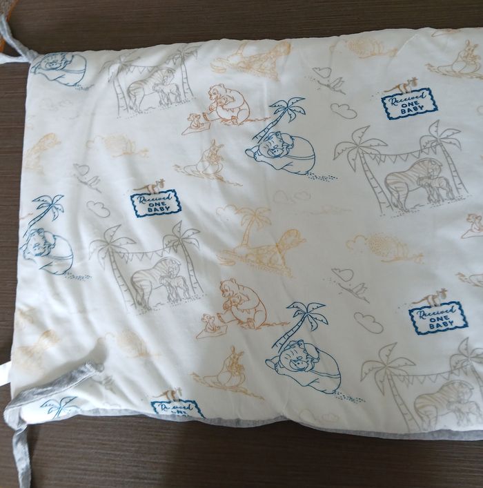 tour de lit bebe dumbo disney en velours 60/120 cm neuf - photo numéro 2