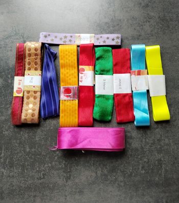 Lot de rubans variés – Mercerie, Couture & DIY (Satin, Fantaisie)